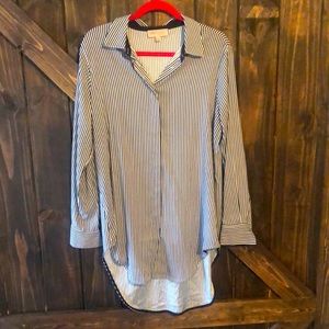 Philosophy extra long blouse